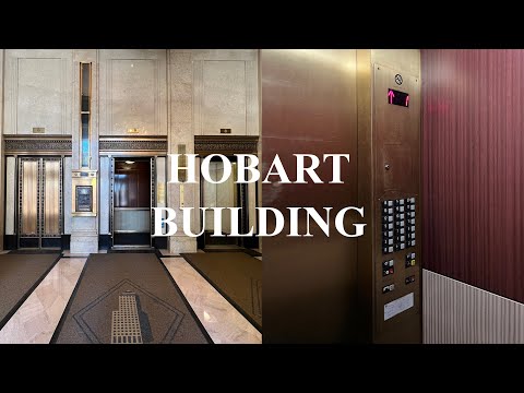 Cool Mod! Custom OTIS Series 1 Traction Elevators - Hobart Building - San Francisco, CA