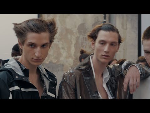 Copy the look! Trendy hair looks for men at the N21 Summer 2019 Show with Toni&Guy