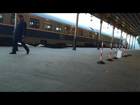 Plecarea trenului spre Putna din Suceava