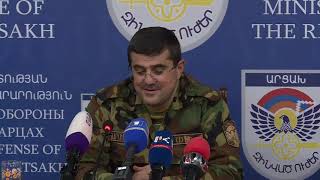 Пресс-конференция президента Арцаха Араика Арутюняна: прямой эфир