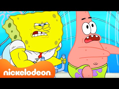 Bob Esponja Fora de Controle por 120 Minutos Seguidos 🤪 | Nickelodeon em Português