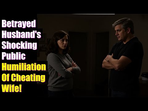 Betrayed Husband's Shocking Public Humiliation Of Cheating Wife!