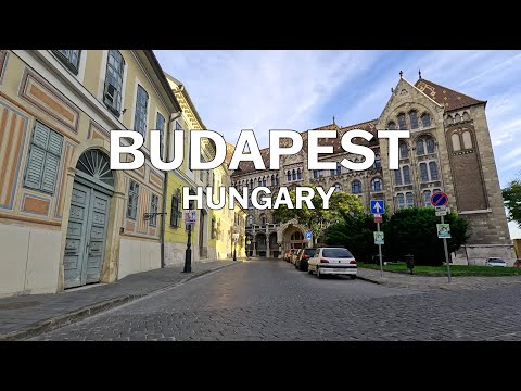 Budapest, Hungary - Driving Tour 4K