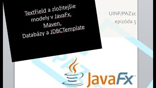 Programovanie aplikácií v Jave a Angulari - 5. prednáška (z 23.10.2017)