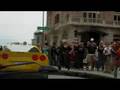 Gumball 3000 Rally 2008 Corvette Gets Ticketed At Starting Line