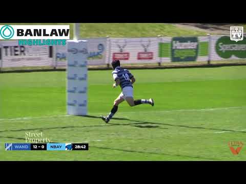2019 NHRU - U18s Qualifying Final Highlights - Wanderers v Nelson Bay