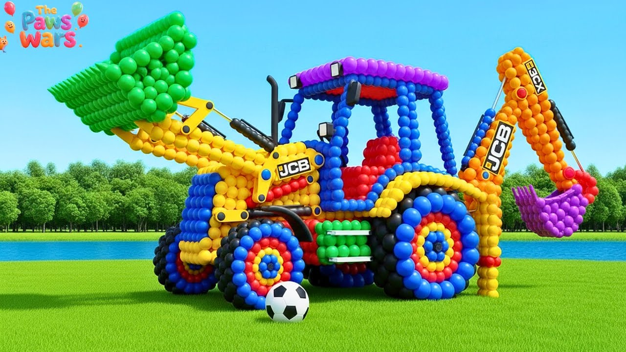 AI Animal Transformation: Funny Clown Pops Balloon Animals!