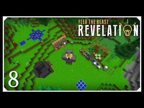 How To Play FTB Revelation | Flight! Angel Ring & Grid Power! | E08 Modded Minecraft For Beginners
