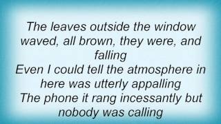 15273 Nick Cave - Dead Man In My Bed Lyrics