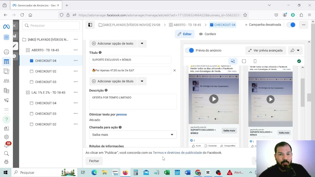 2024! COMO CRIAR CAMPANHA NO FACEBOOK ADS UTILIZANDO VÍDEO!!!