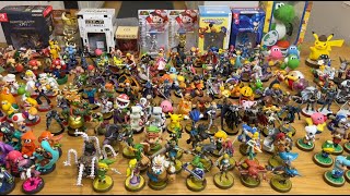 COMPLETE amiibo collection from the past 10 years!