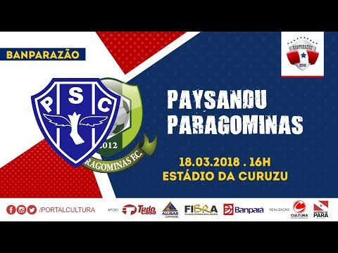 BANPARAZÃO 2018 - PAYSANDU 1 X 1 PARAGOMINAS  - 18/03/2018