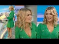 Charlotte Hawkins Legs/Cleavage in Short Green Dress & Heels - Good Morning Britain 16/11/2022