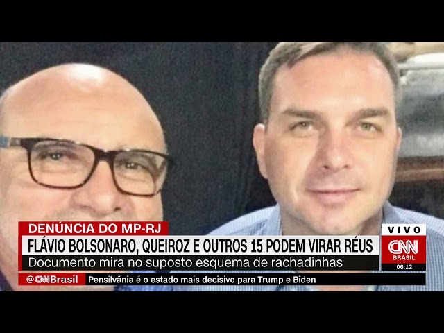 MP denuncia Flávio Bolsonaro e Fabrício Queiroz