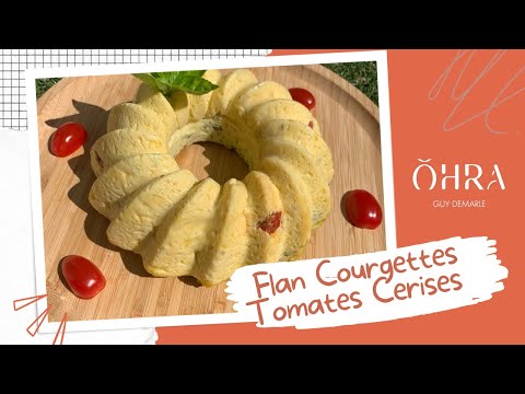 FLAN COURGETTES TOMATES CERISES : l'atelier culinaire Guy Demarle