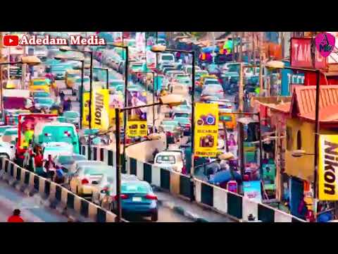 Lagos Nigeria cinematic summer footage in motion