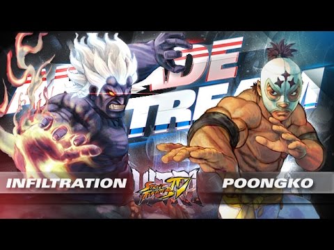 ArcadeStream - Infiltration vs. Poongko USF4 Oct. Monthly