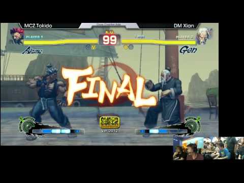 MCZ Tokido vs DM Xian "Runnin' Sets" - Exorcise Your Inner Raging Demon! SSF4 AE 2012