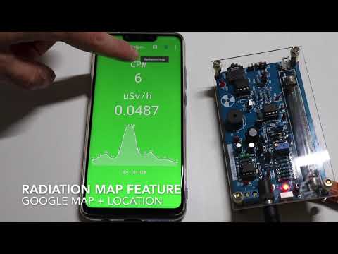 Nuclear Radiation Detector Video