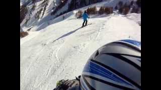 preview picture of video 'Descente en ski gopro HD Hero.'