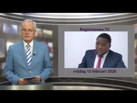 Regionieuws TV Suriname 13 februari 2026► Atompai eist duidelijkheid salarissen►weinig 39 soldaten?