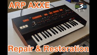Video thumbnail for ARP Axxe Repair & Restoration - Synthchaser #134 by Synthchaser