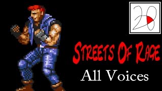 Streets Of Rage - All Voices / Complete Sortet