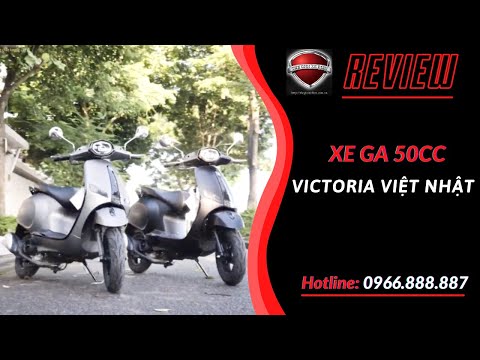 Xe Ga 50cc Victoria Việt Nhật 2023 - Xe Xịn Giá Mềm | Thế Giới Xe Điện