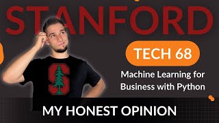 Machine Learning for Business With Python (TECH 68) My Top AI Course!