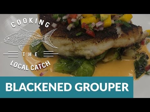 Tropical Blackened Grouper Recipe