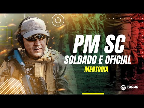 PM SC Soldado e Oficial - Mentoria : Políticas públicas de ordem pública e cidadania