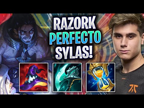 RAZORK PARTIDA PERFECTA CON SYLAS! - FNC Razork Juega Sylas Jungla vs Maokai! | Season 2023