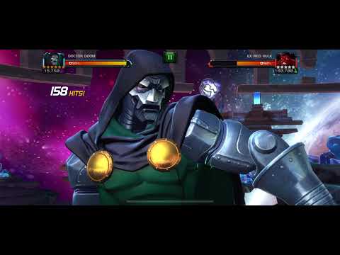 Doom vs Red Hulk: Labyrinth of Legends. (Testing my new rank 3)