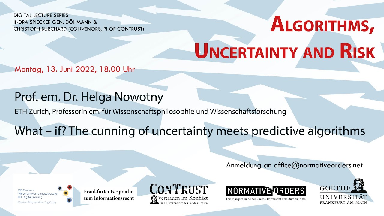What – if? The cunning of uncertainty meets predictive algorithms