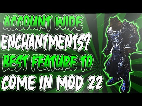 A Great Decision from Cryptic - Account Wide Enchantments in Mod22 Neverwinter