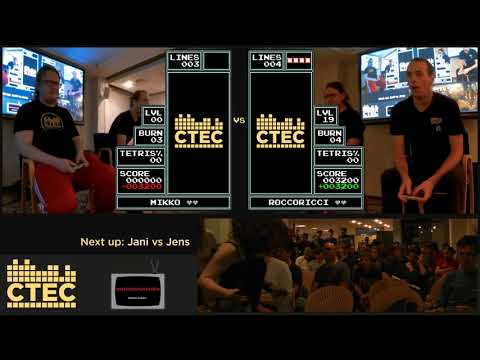 2019 Classic Tetris European Championship Rd. 1 - Pt. 2