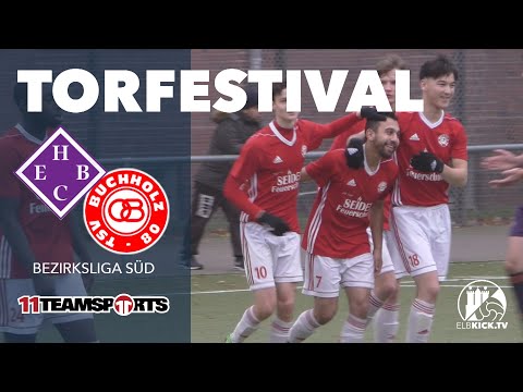 Tore satt in Eimsbüttel: TSV Buchholz 08 II sichert sich drei wichtige Auswärtspunkte beim HEBC