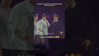 Download lagu Jungkook Copies RM’s Famous Flying Kick 😂 | BTS Dynamite Intro LA Day 1 mp3