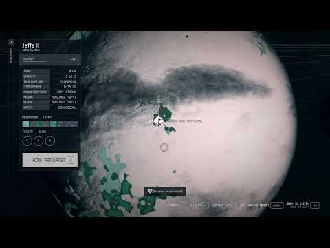 Starfield - Mercury Ore Outpost farming location