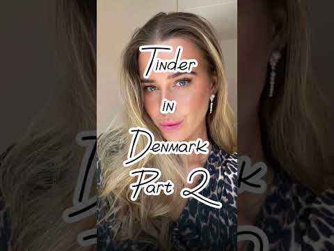 Tinder in Denmark🇩🇰 #tinder #tiktok #travel  #foryou #party #trending #danemark #shorts #girl #model