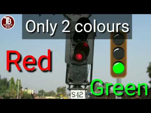 How traffic signal works in india in hindi ?