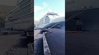 Silver Shadow cruise ship in Akureyri 14 August 2025