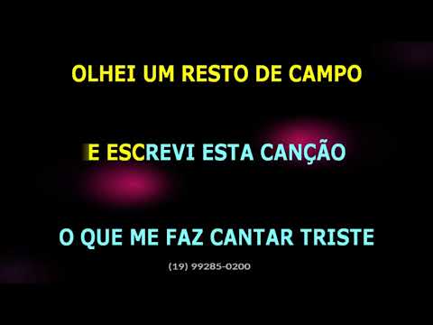 Baitaca • Campeiro que canta triste