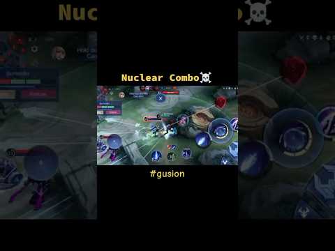 finally i learned Nuclear combo 🔥 #gusion