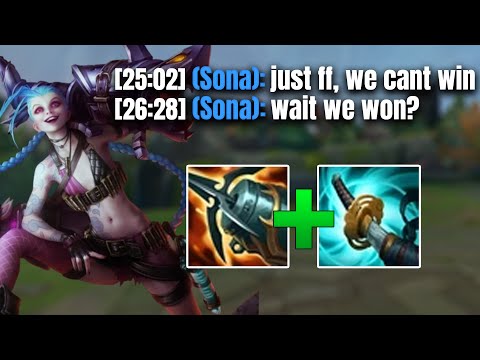 How did we win this game?! - Jinx ADC Gameplay