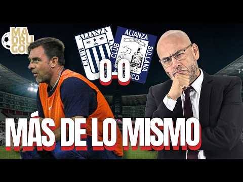 MADRUGOL CON MR PEET: MÁS DE LO MISMO | ALIANZA LIMA 0 - 0 ALIANZA ATLÉTICO DE SULLANA | LIGA 1