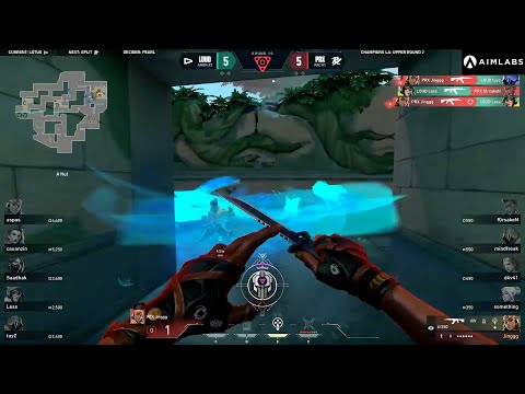 PRX JINGGG WITH THE 1HP ACE VS LOUD | VALORANT Champions 2023