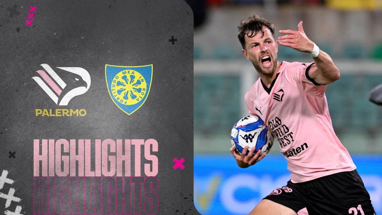 Palermo-Carrarese 1-1: gli higlights del match