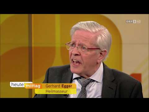 Heute Mittag Livesendung mit Gerhard Egger