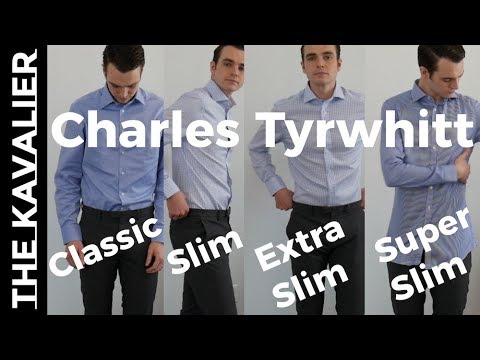 4 fits compared shirts super slim fit to classic fit